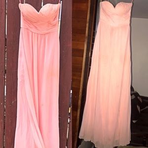 Prom/ bridesmaid/ wedding guest dress . Blush pink